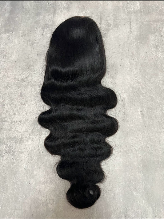 30’Inch Full 13x4Lace Frontal Wig Skin Melt HD Lace Wig Body Wave Pre Plucked & Bleached Glueless Wig